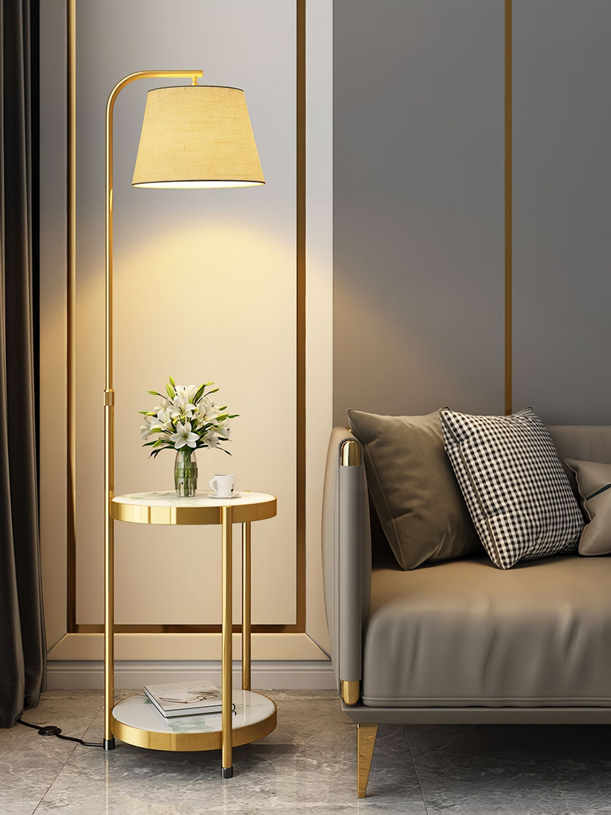 Avenareria modern golvlampa