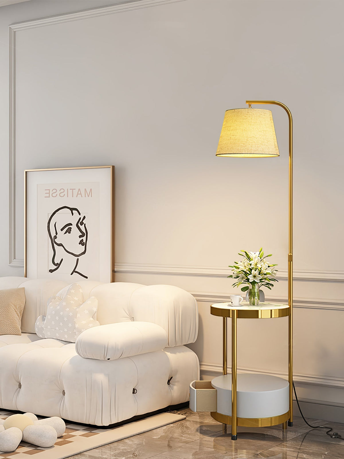 Avenareria modern golvlampa