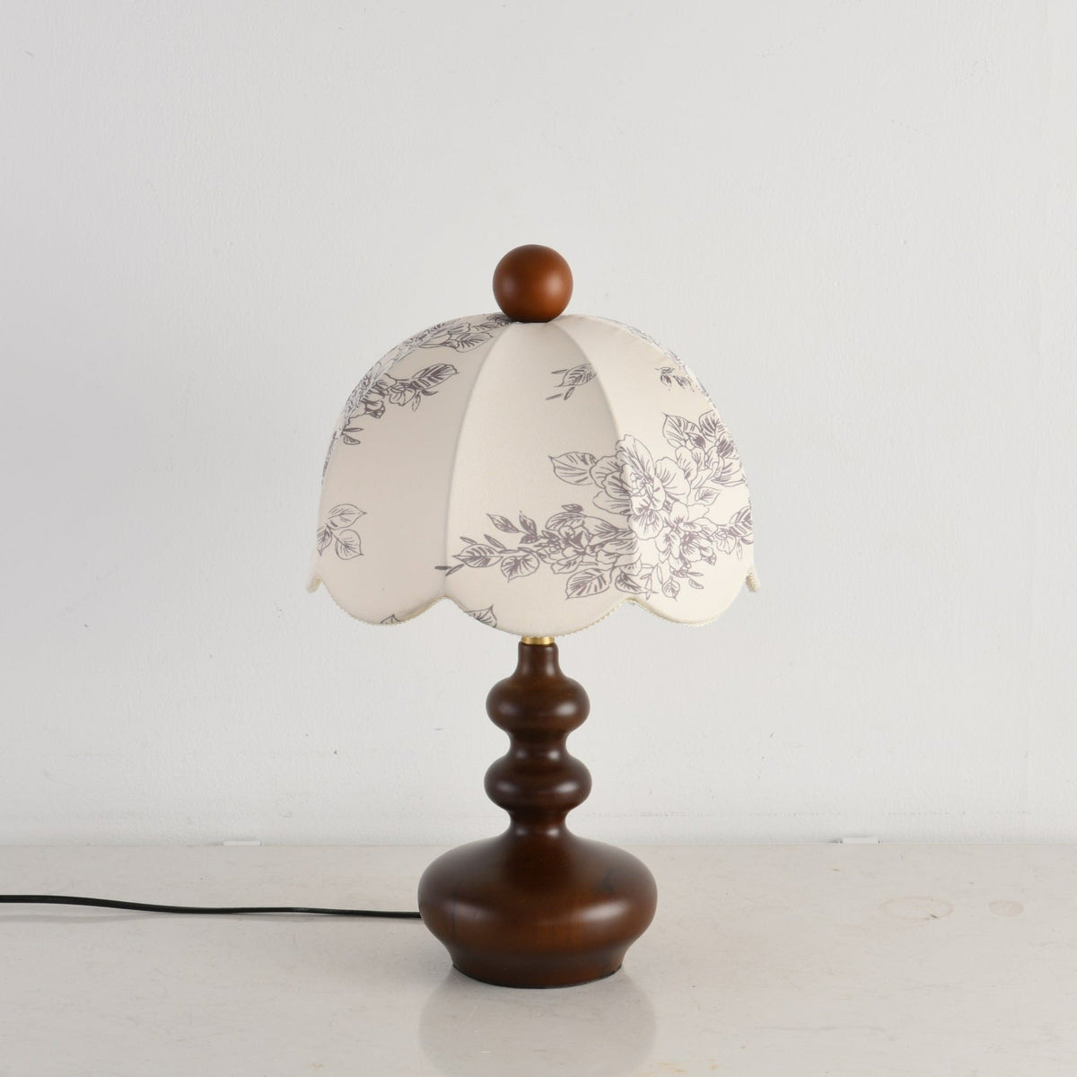 Cirirette vintagebordlampe
