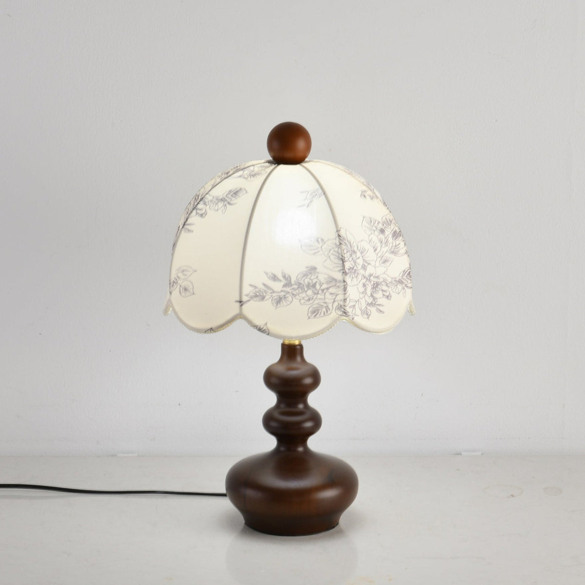 Cirirette vintagebordlampe
