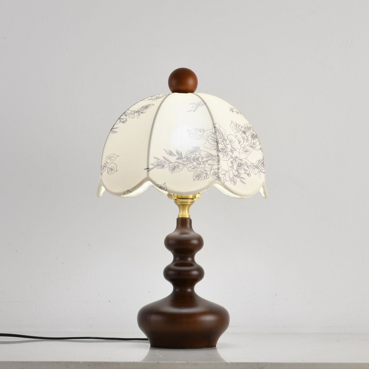 Cirirette vintagebordlampe