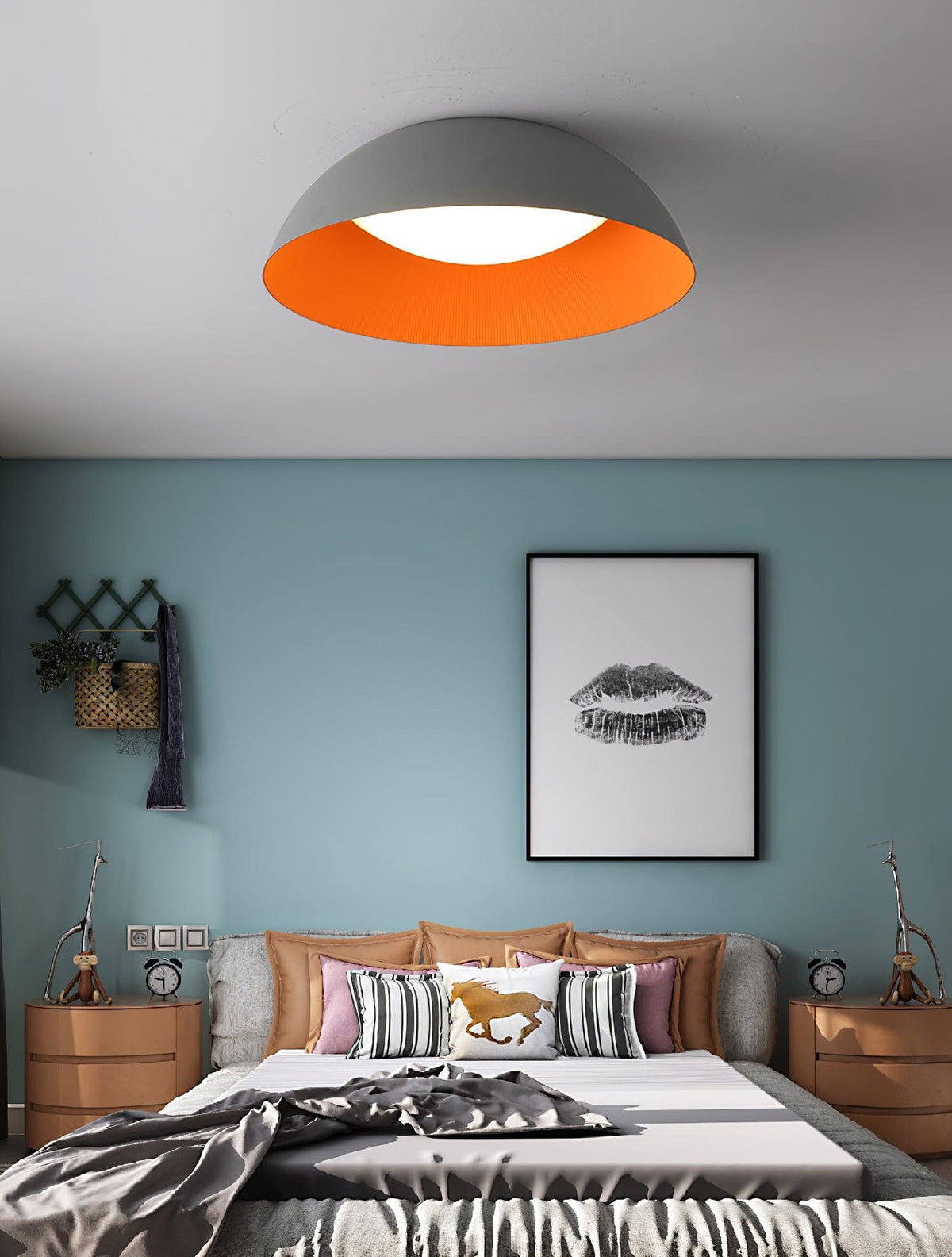 Dlux nútímalegt, mínímalískt LED-loftljós