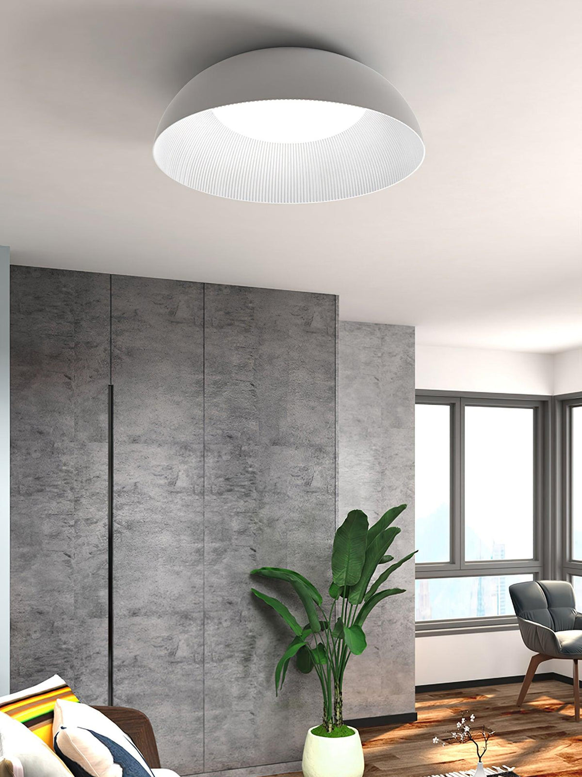 Dlux nútímalegt, mínímalískt LED-loftljós