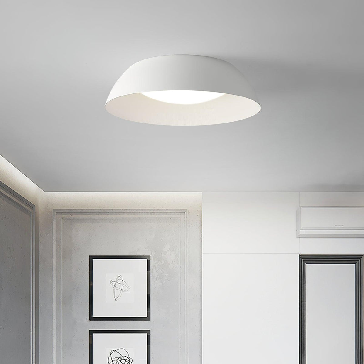 Dlux nútímalegt, mínímalískt LED-loftljós