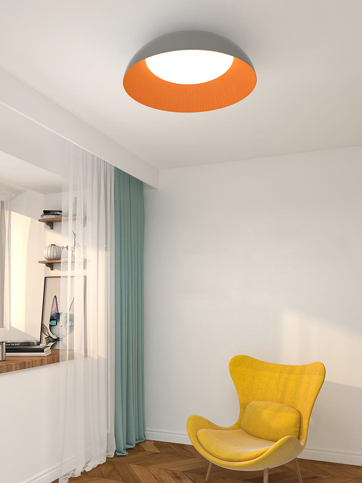 Dlux nútímalegt, mínímalískt LED-loftljós