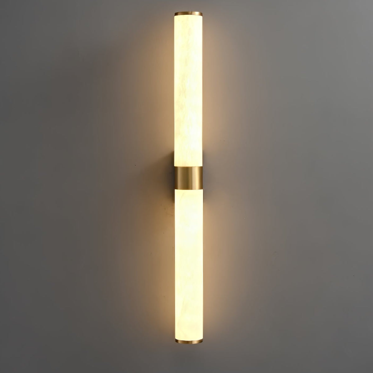 Olmirira minimalistisk vägglampa i alabaster
