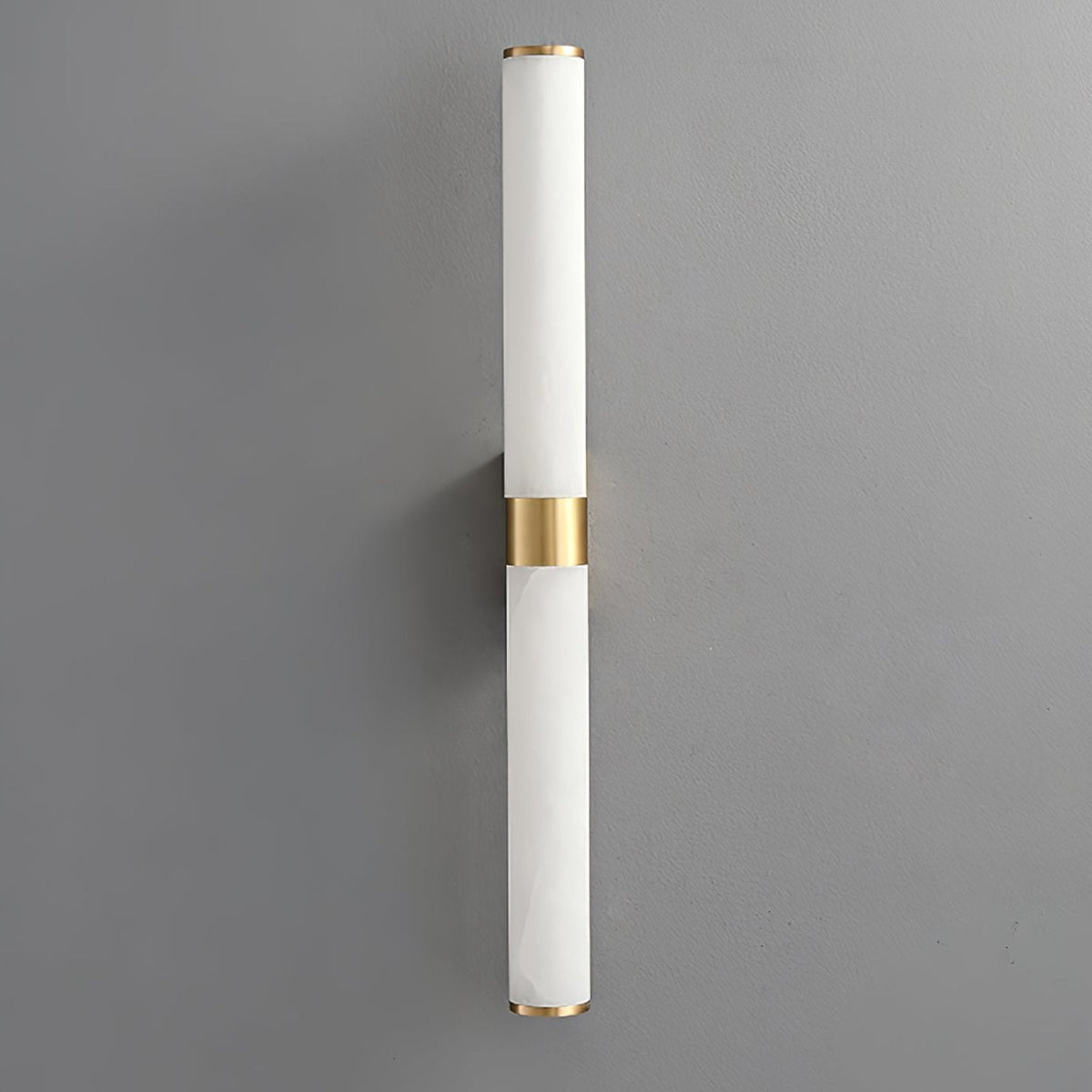 Olmirira minimalistisk vägglampa i alabaster