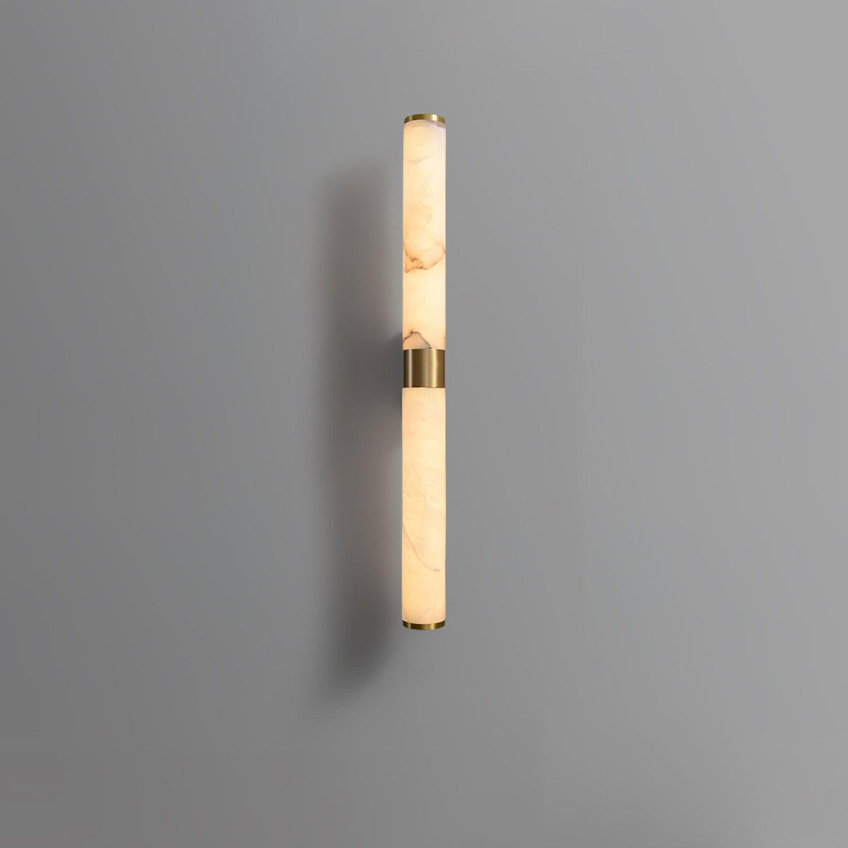 Olmirira minimalistisk vägglampa i alabaster