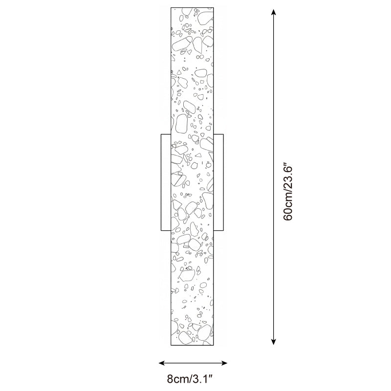 Renaelle Terrazzo vegglampi