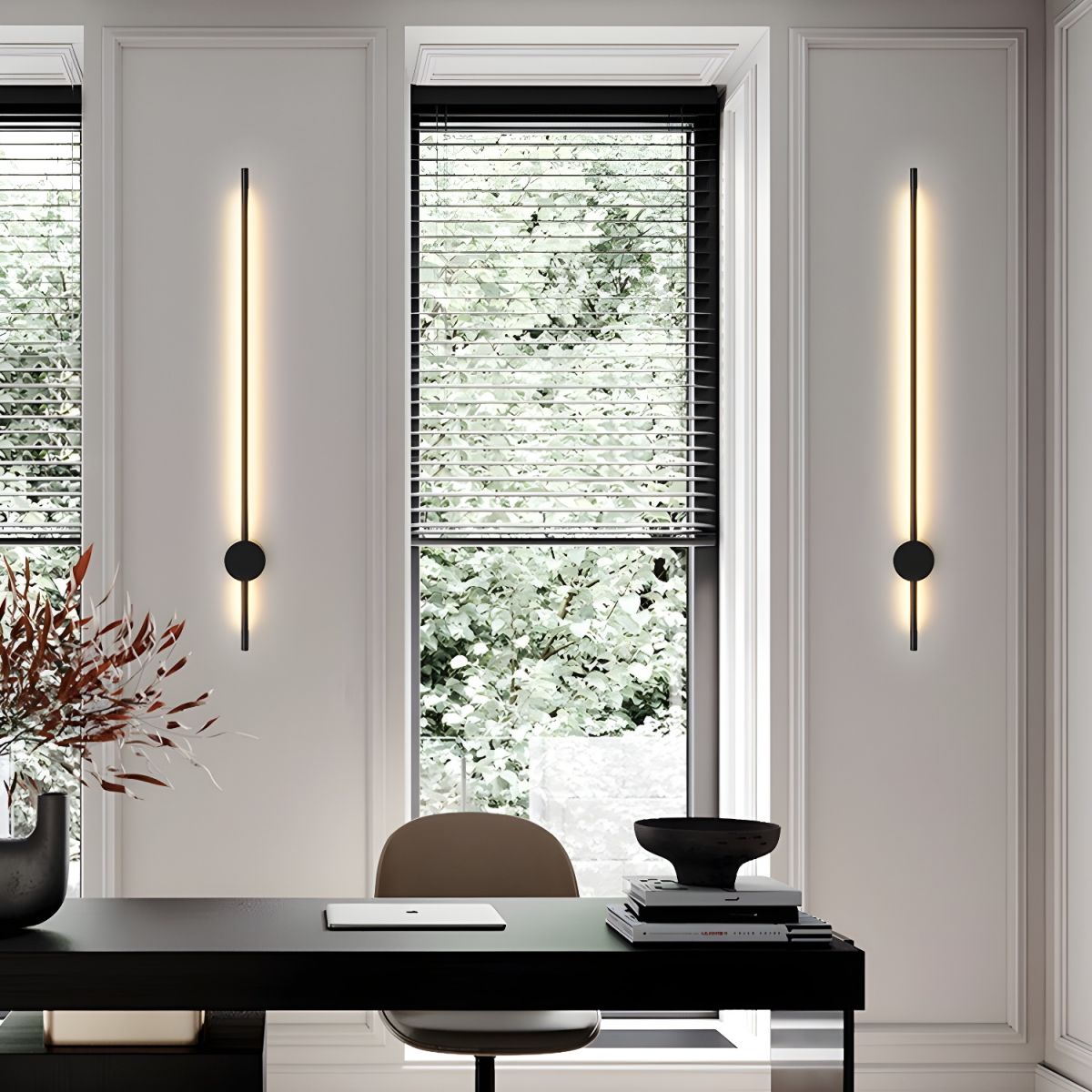 Miren moderni minimalistinen lineaarinen LED-seinävalaisin