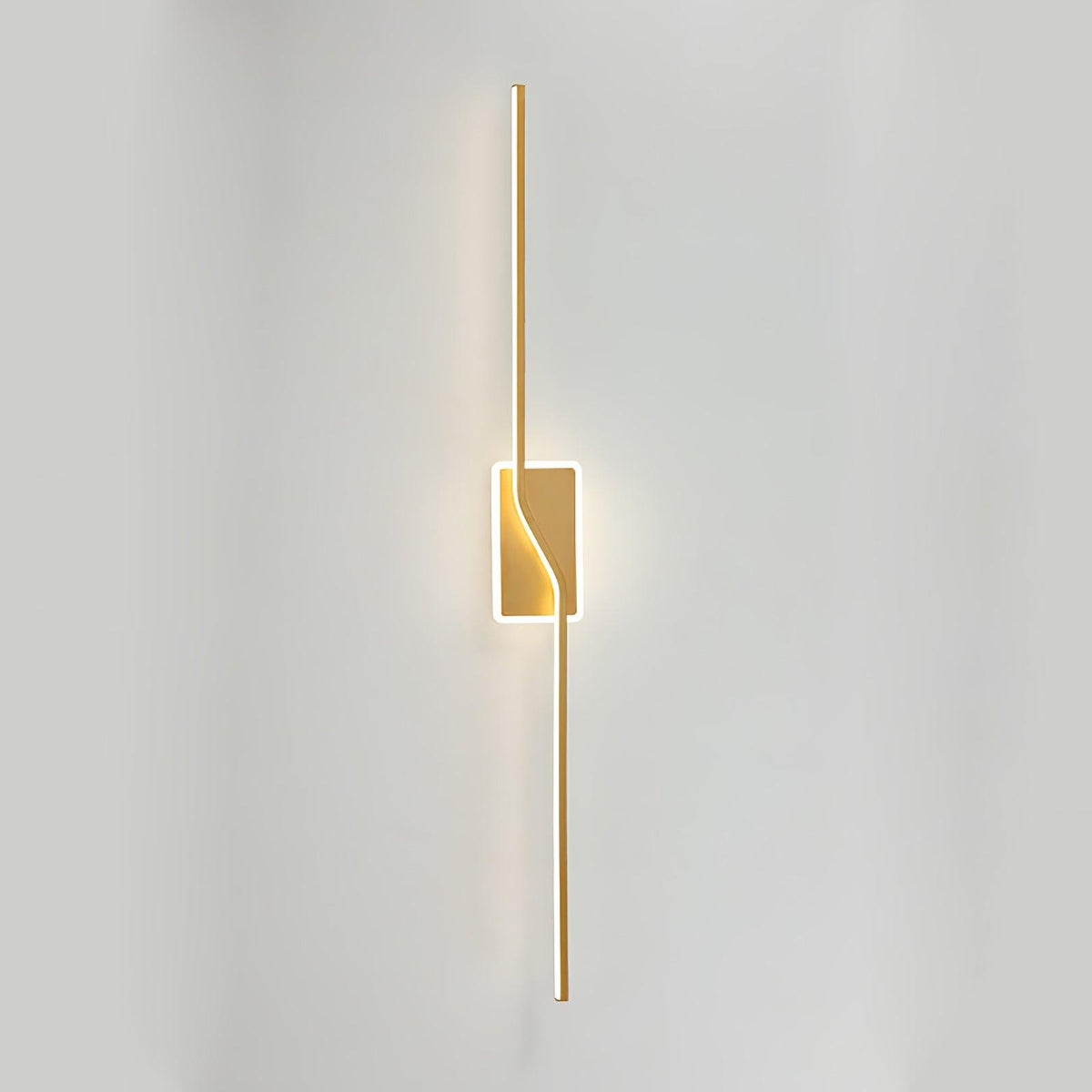 Candeeiro de parede Cael, faixa linear moderna e minimalista