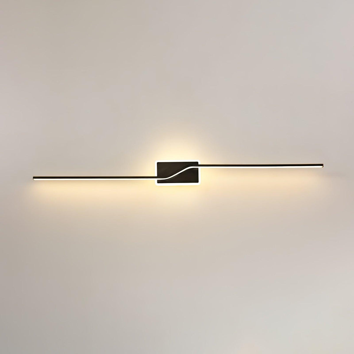 Candeeiro de parede Cael, faixa linear moderna e minimalista