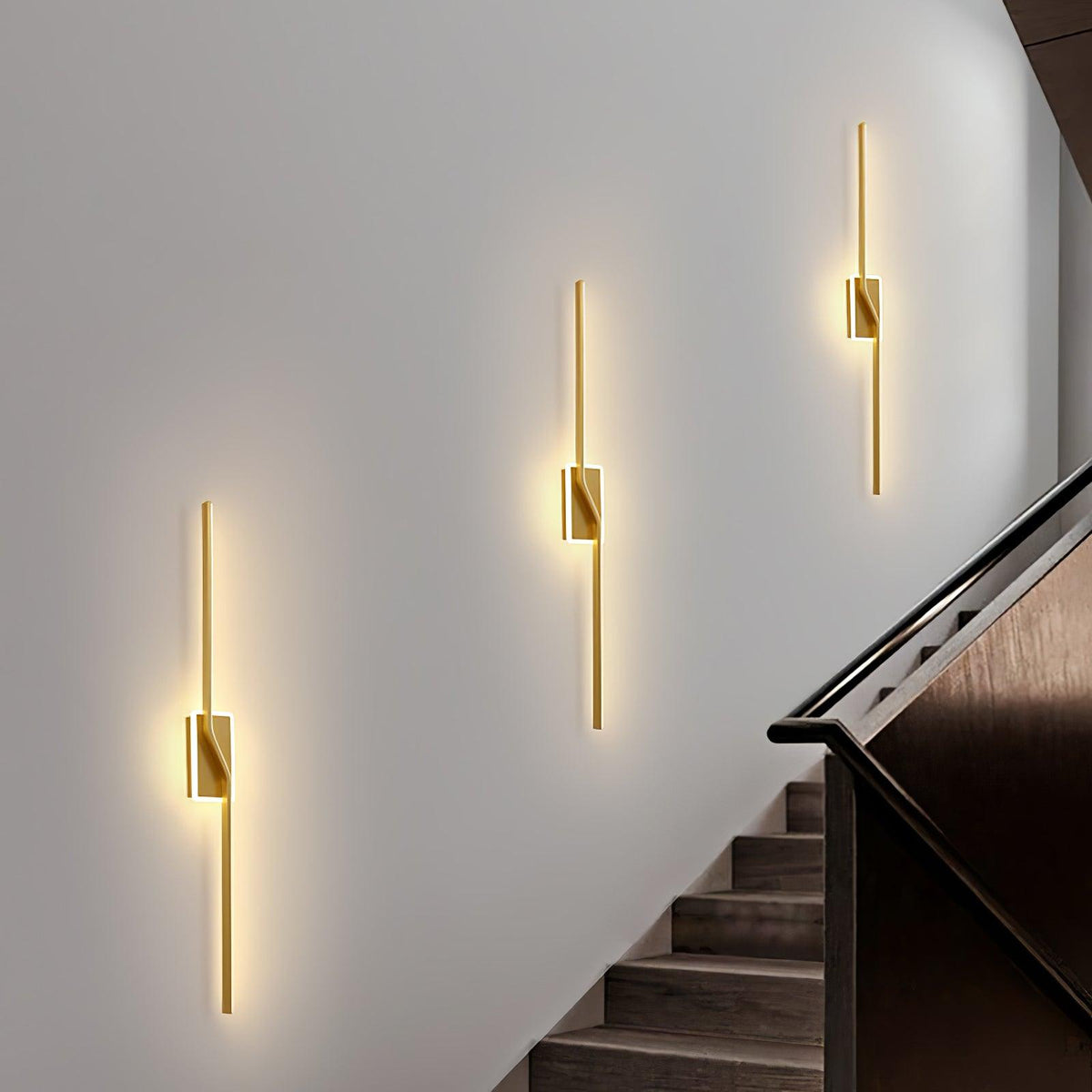 Candeeiro de parede Cael, faixa linear moderna e minimalista