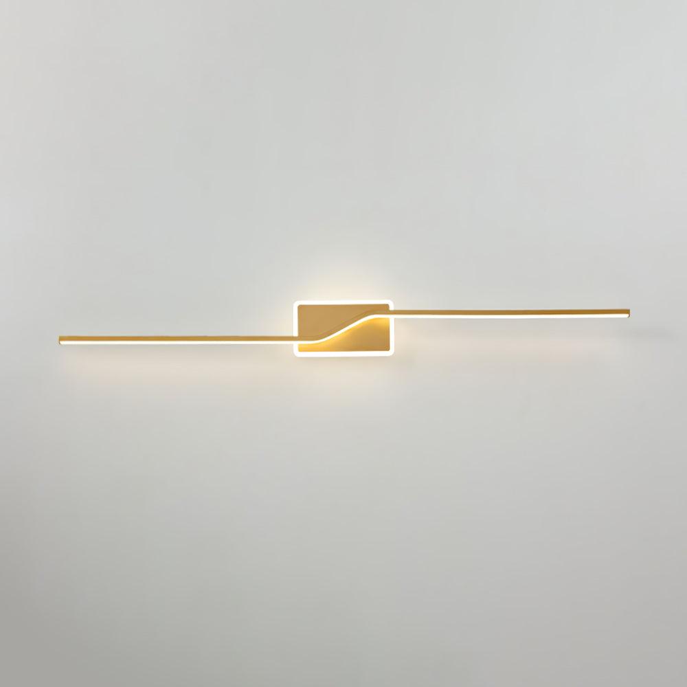 Candeeiro de parede Cael, faixa linear moderna e minimalista