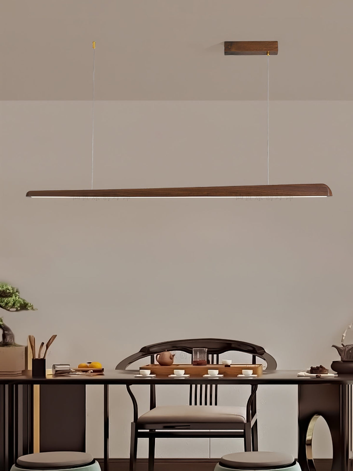 Sylanaya minimalistisk pendellampa i trä