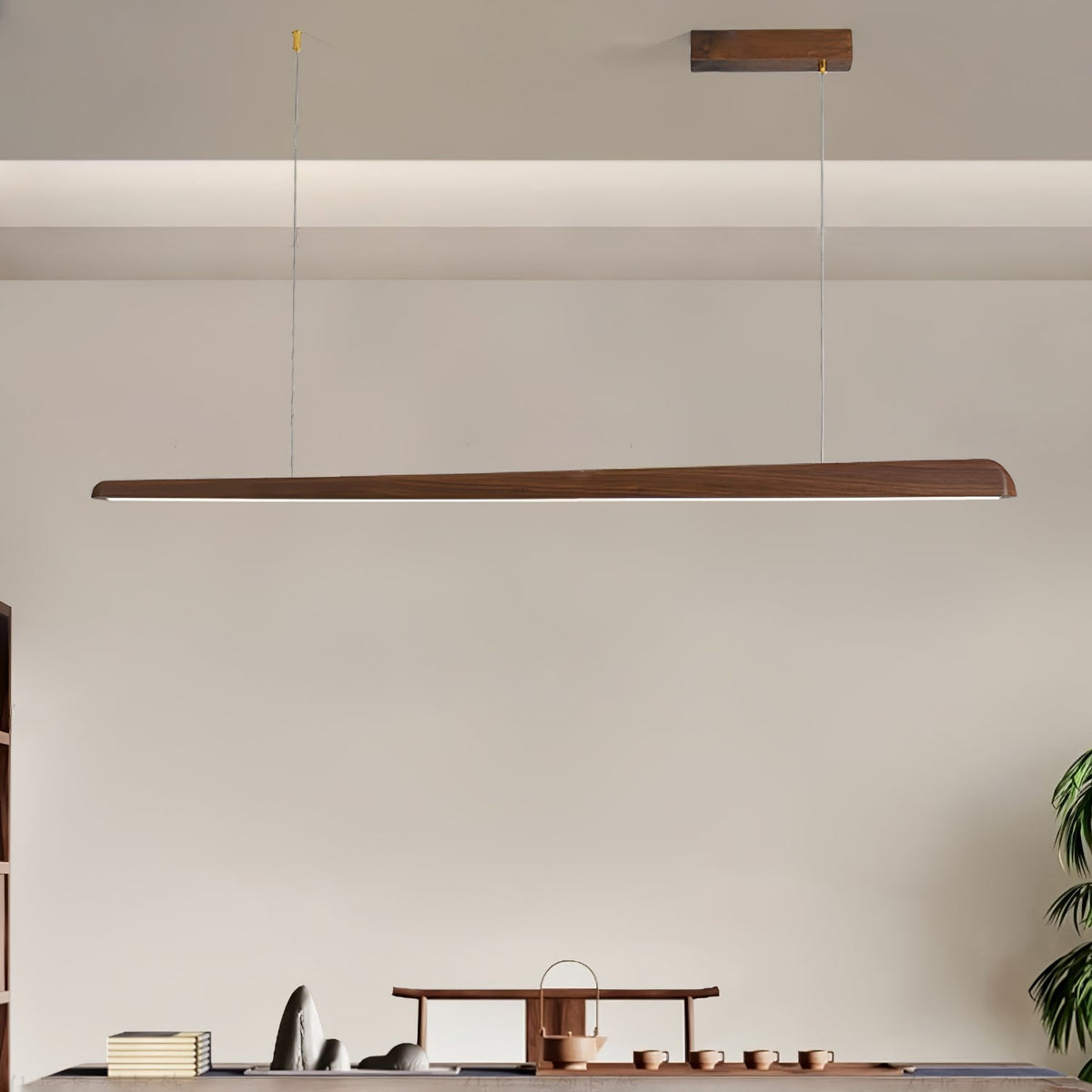 Sylanaya minimalistisk pendellampa i trä