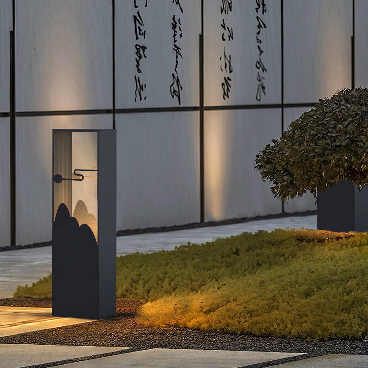 Zen Rustik udendørslampe i akryl