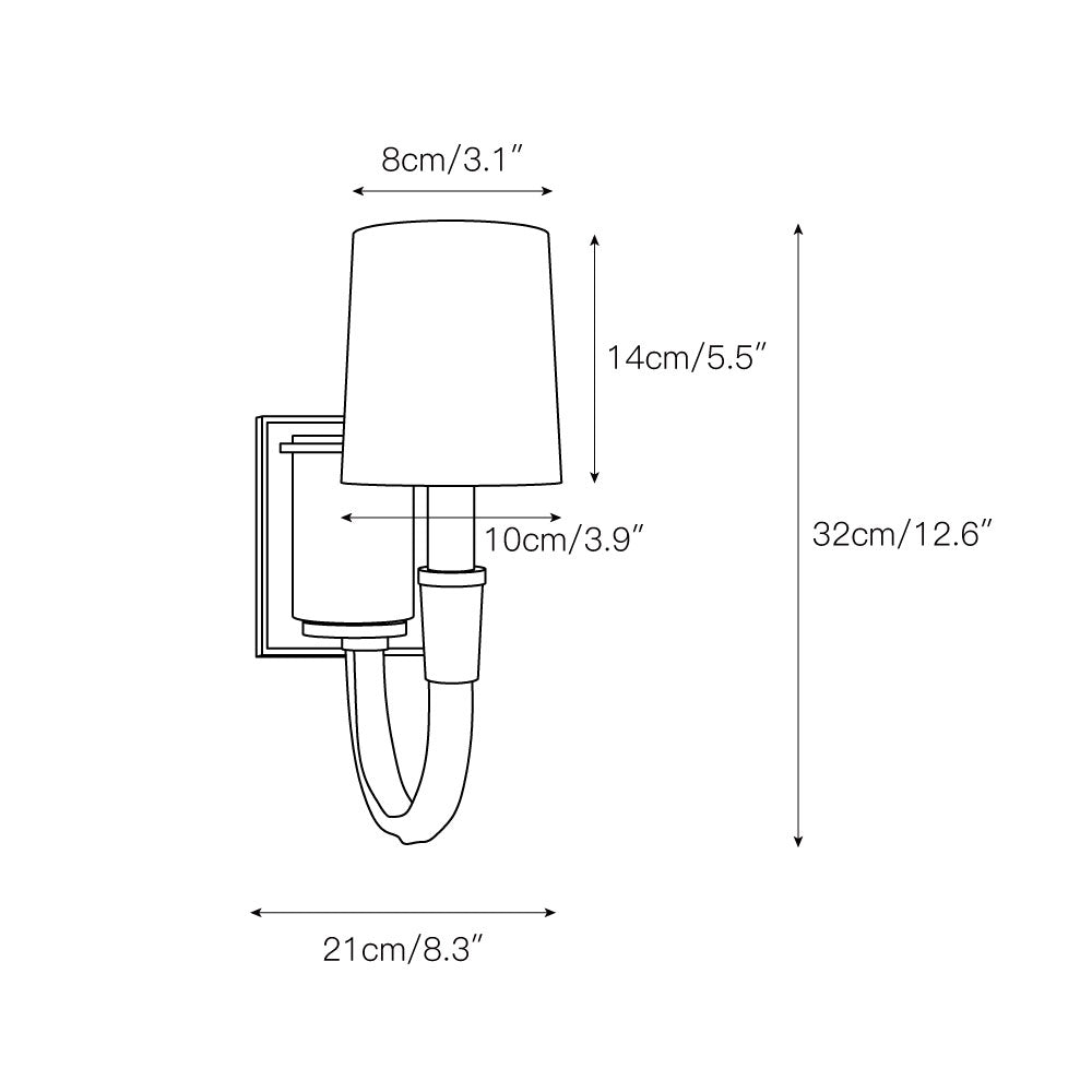 Norirenne vägglampa
