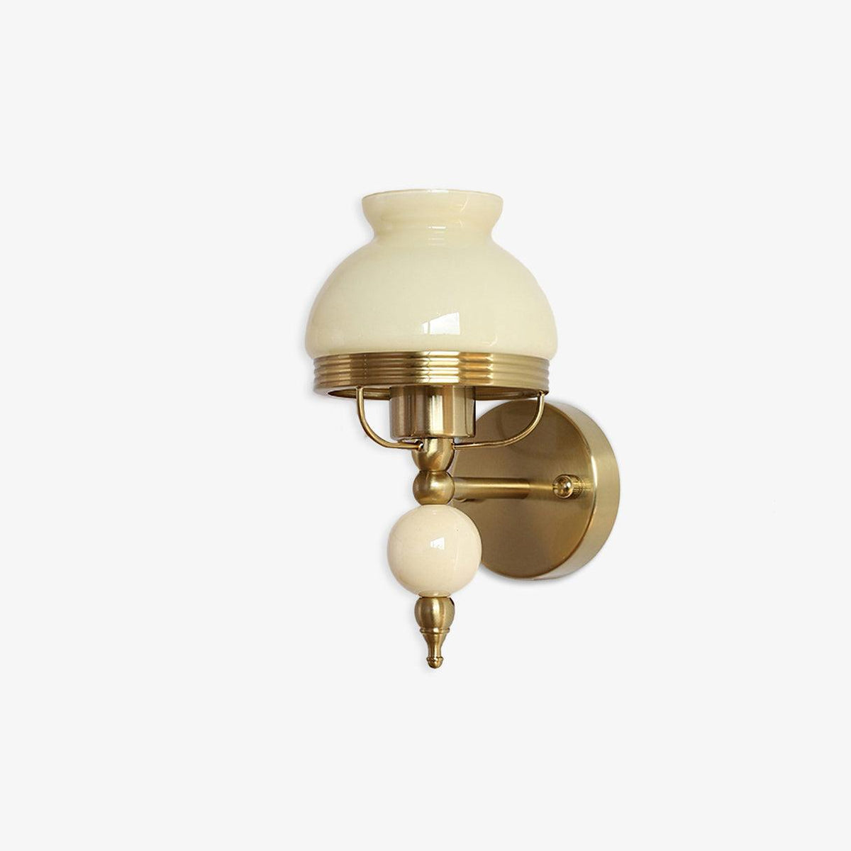 Candeeiro de parede elegante em vidro premium Ilaeara