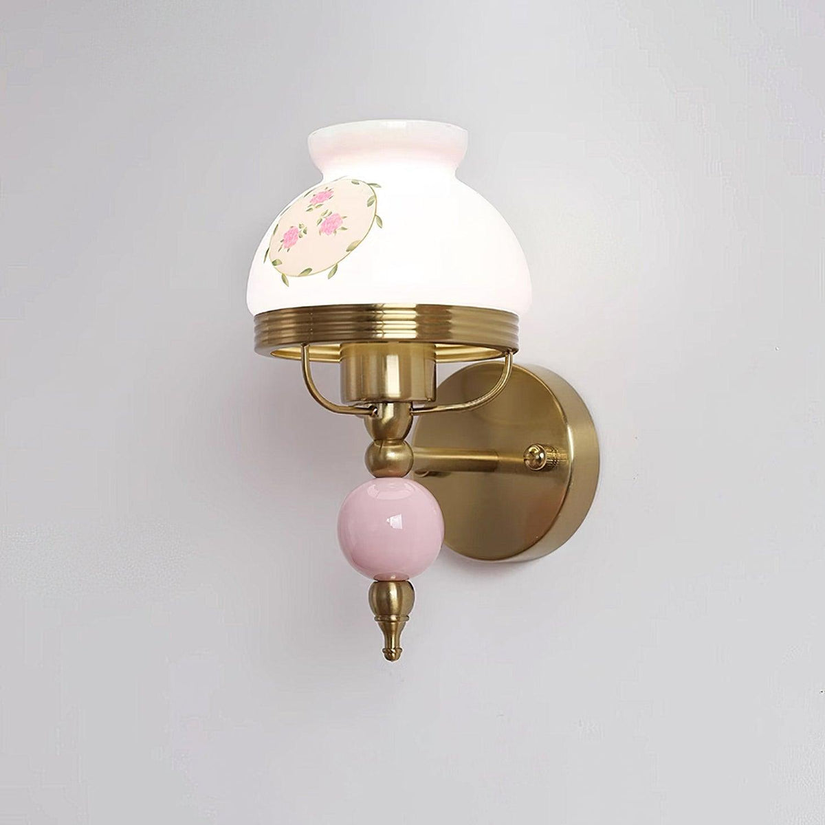 Candeeiro de parede elegante em vidro premium Ilaeara