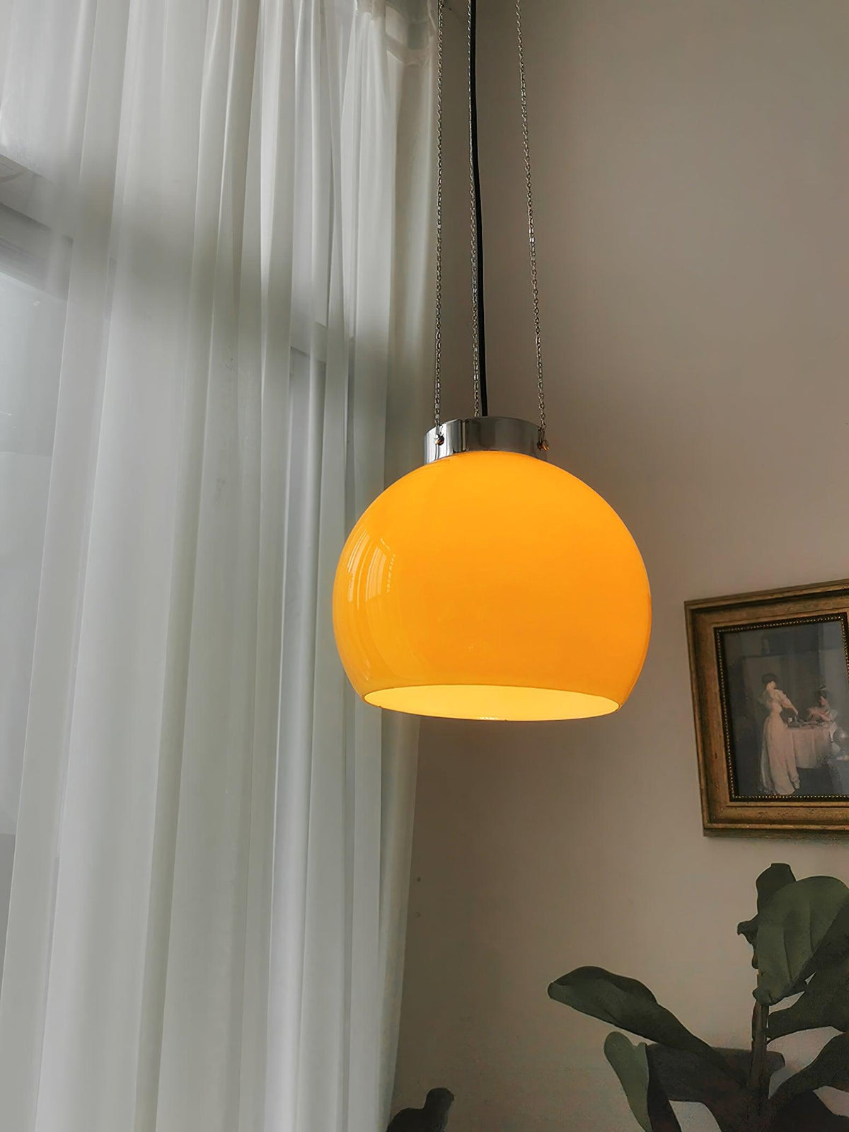 Candeeiro suspenso Veliraine tradicional vintage