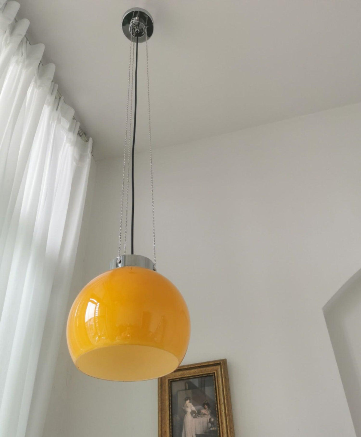 Candeeiro suspenso Veliraine tradicional vintage