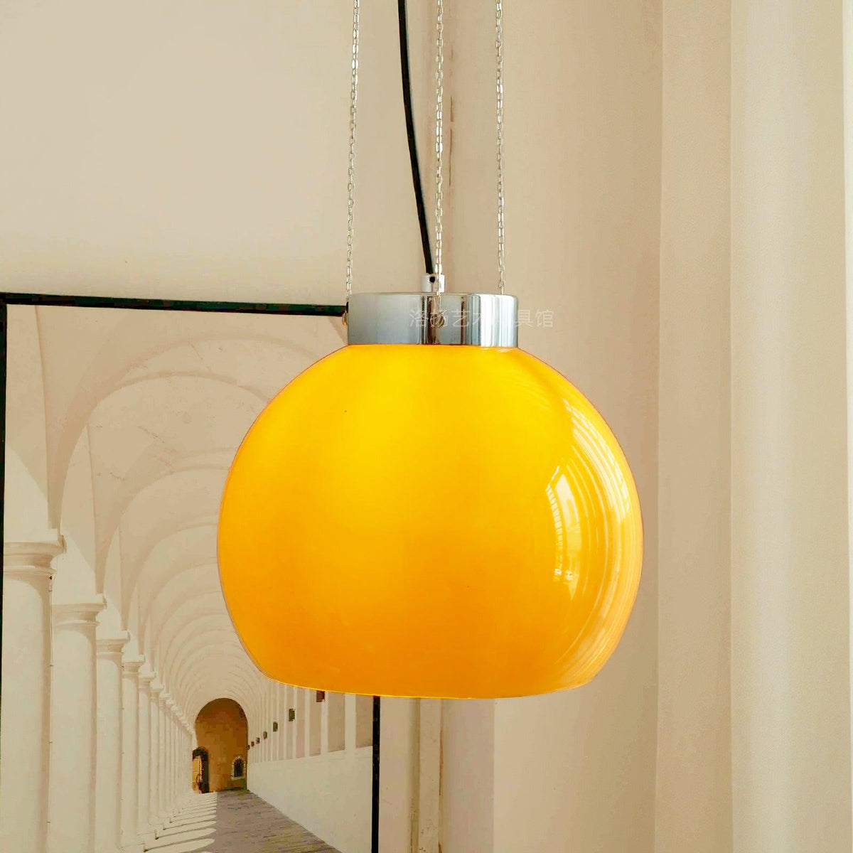 Candeeiro suspenso Veliraine tradicional vintage
