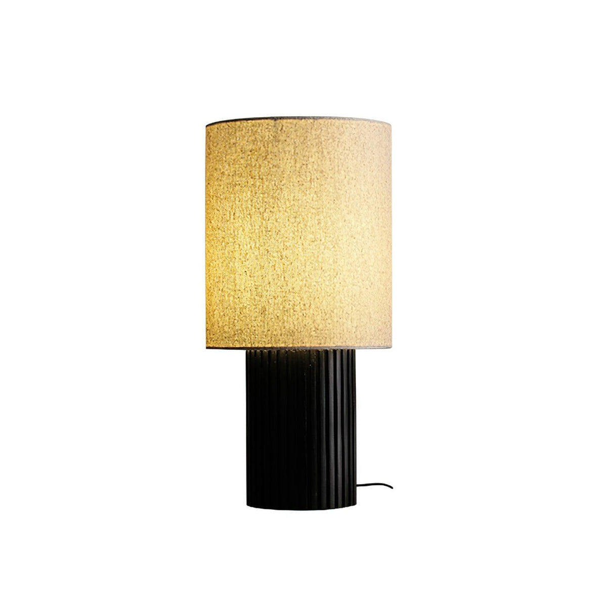 Candeeiro de mesa de tecido vintage Grove