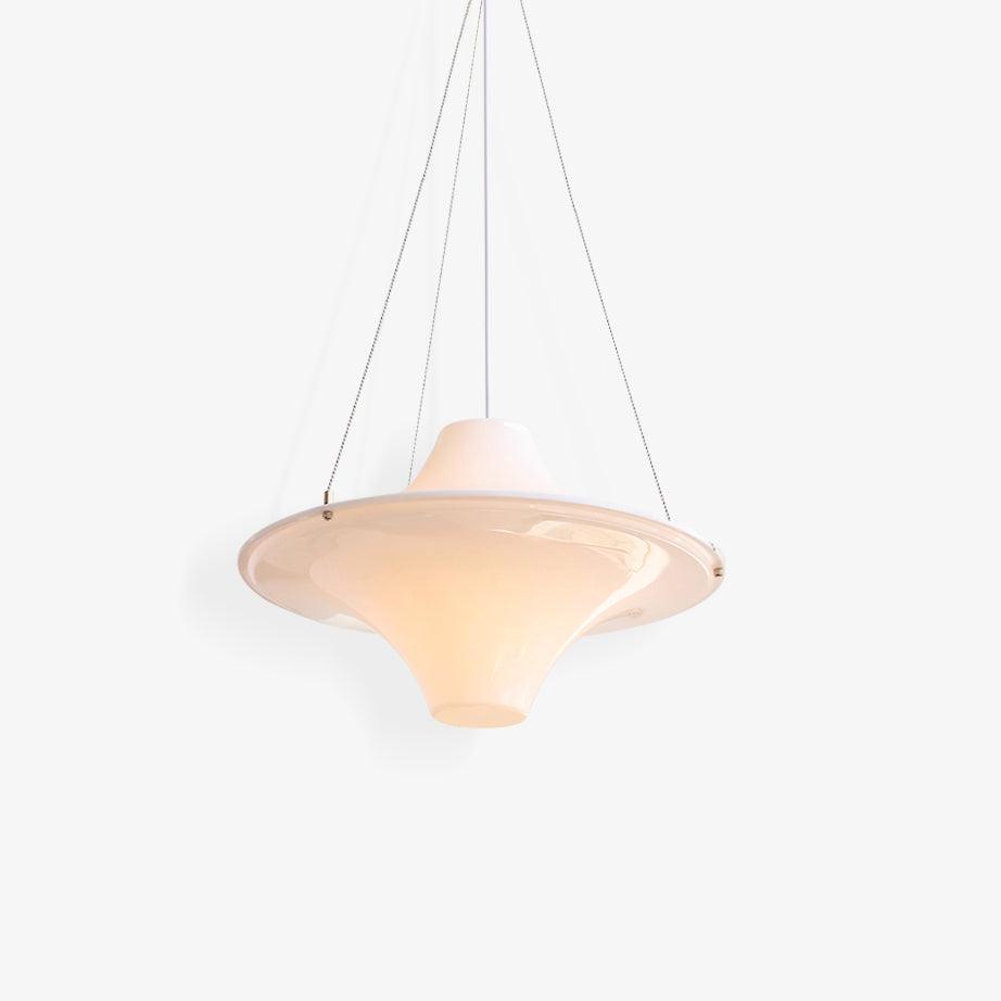 Candeeiro suspenso Dali em acrílico, em forma de OVNI, contemporâneo, para sala de estar