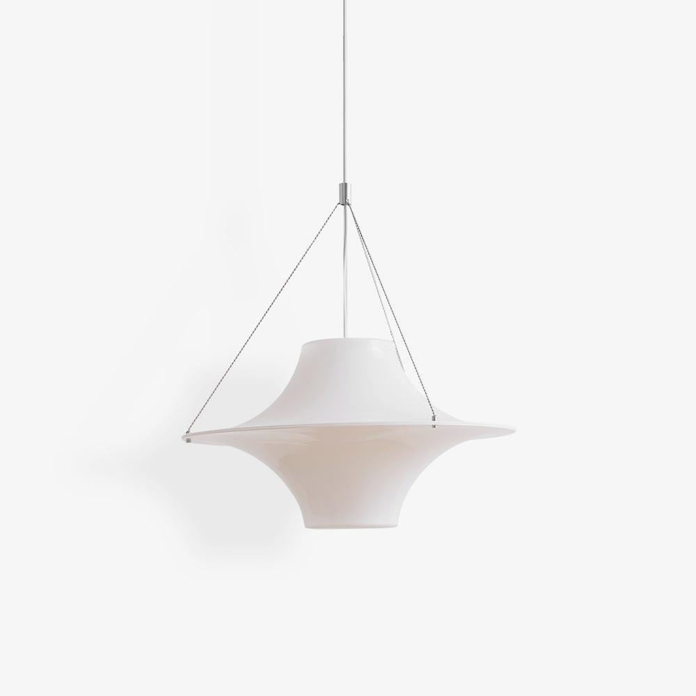 Candeeiro suspenso Dali em acrílico, em forma de OVNI, contemporâneo, para sala de estar