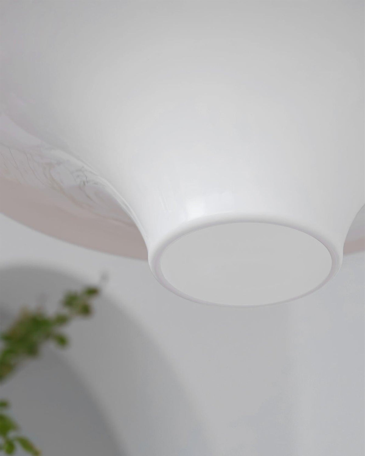 Candeeiro suspenso Dali em acrílico, em forma de OVNI, contemporâneo, para sala de estar