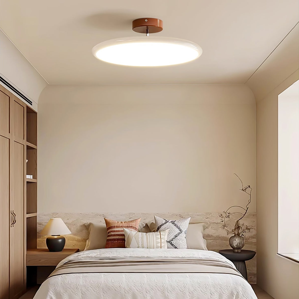 Liorarine Ceiling Light Drift Adjustable Round