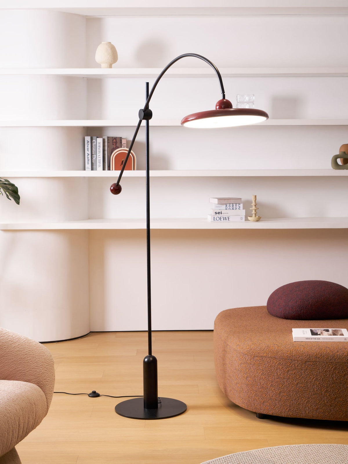 Arc moderne gulvlampe