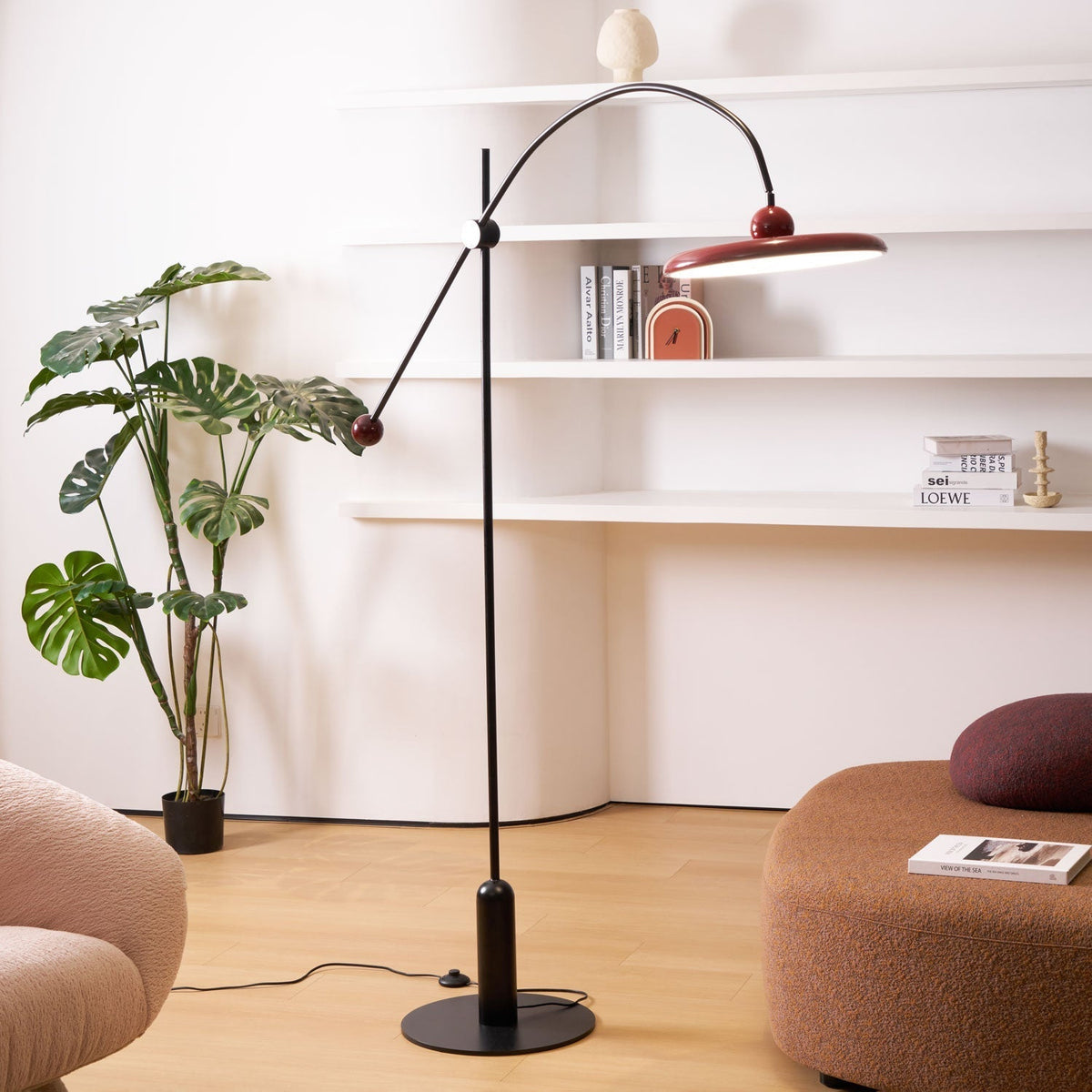 Arc moderne gulvlampe