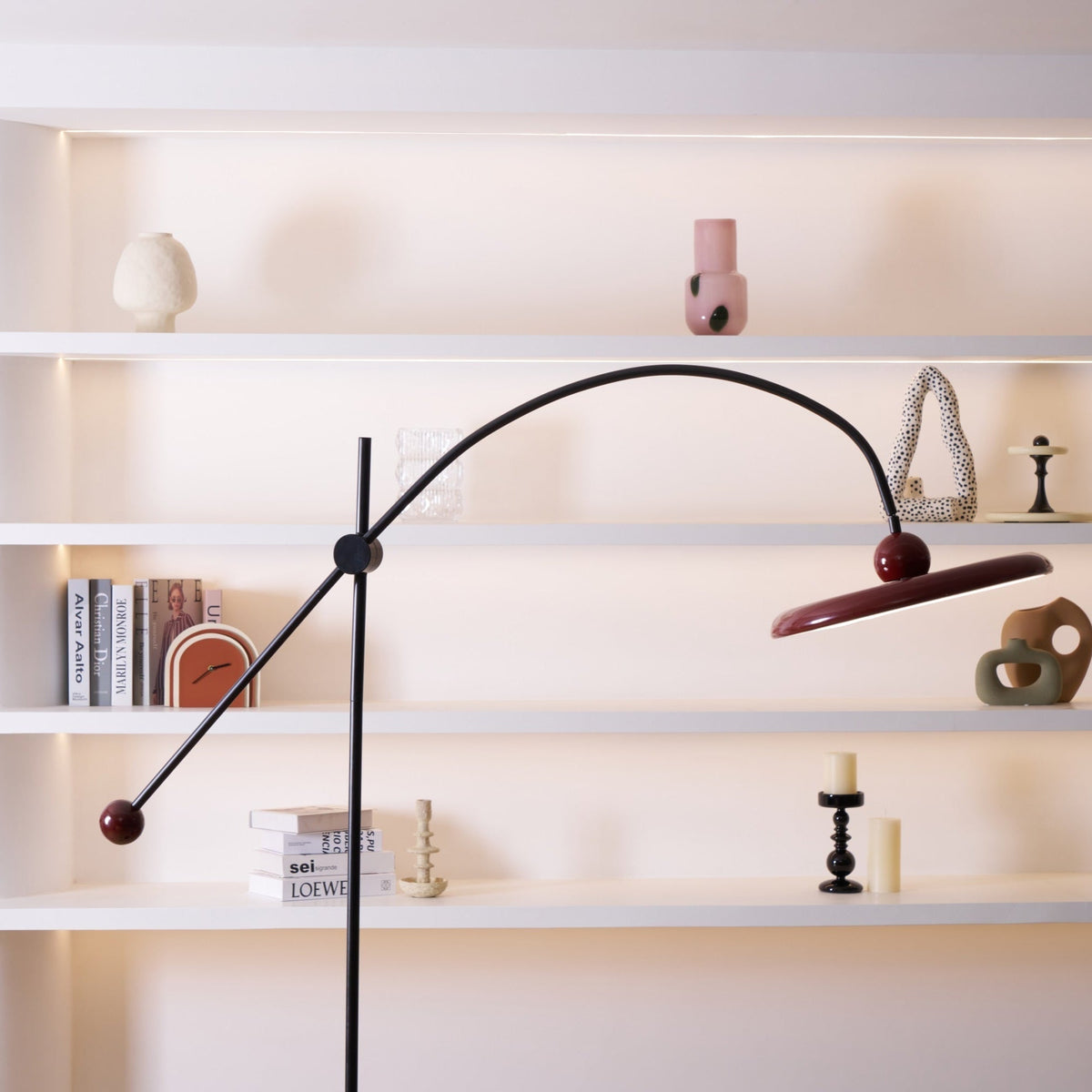 Arc moderne gulvlampe