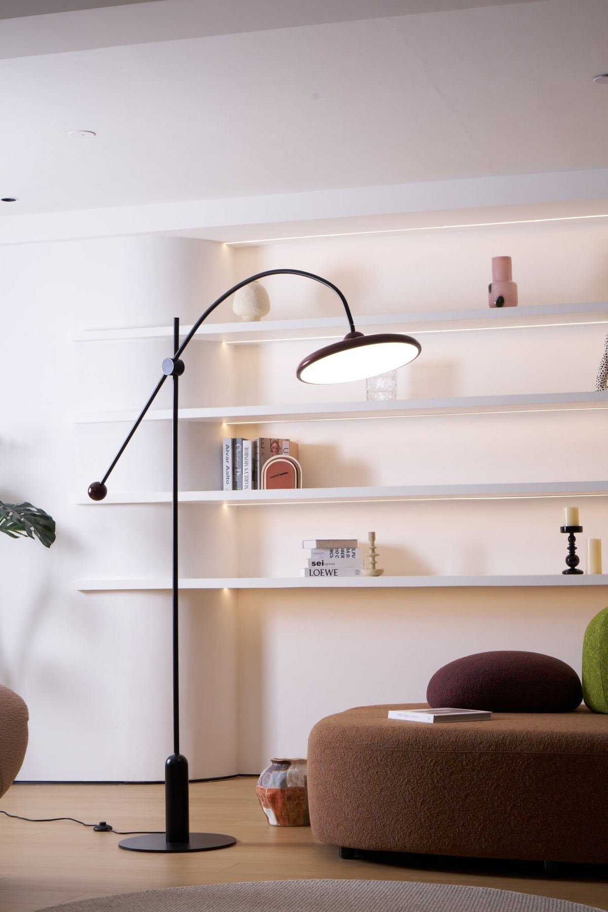 Arc moderne gulvlampe