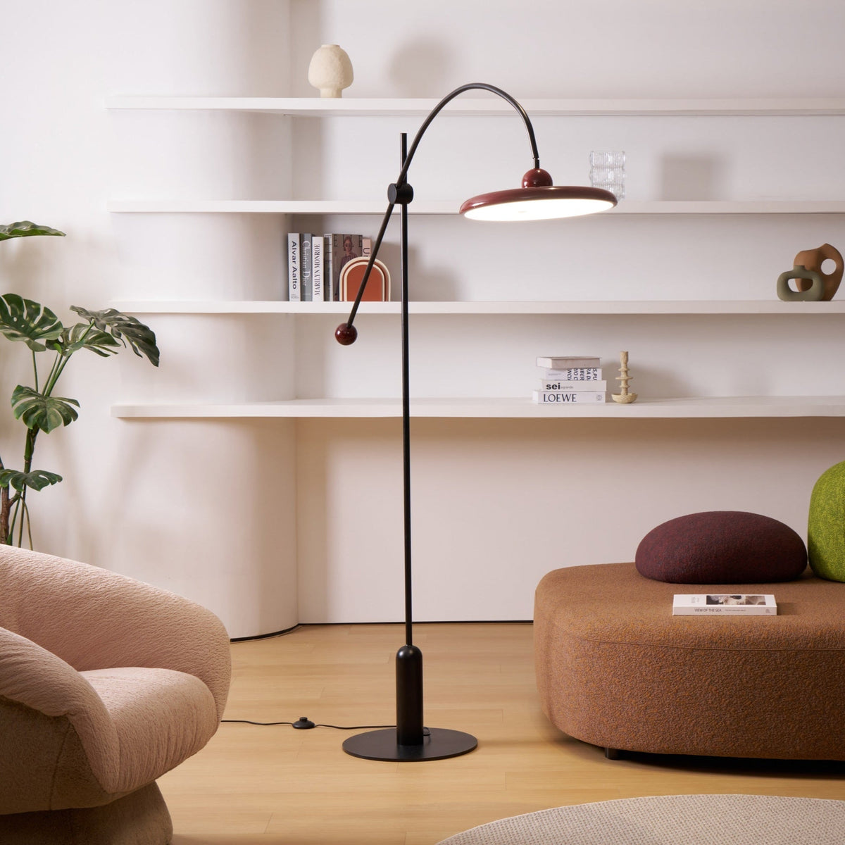 Arc moderne gulvlampe