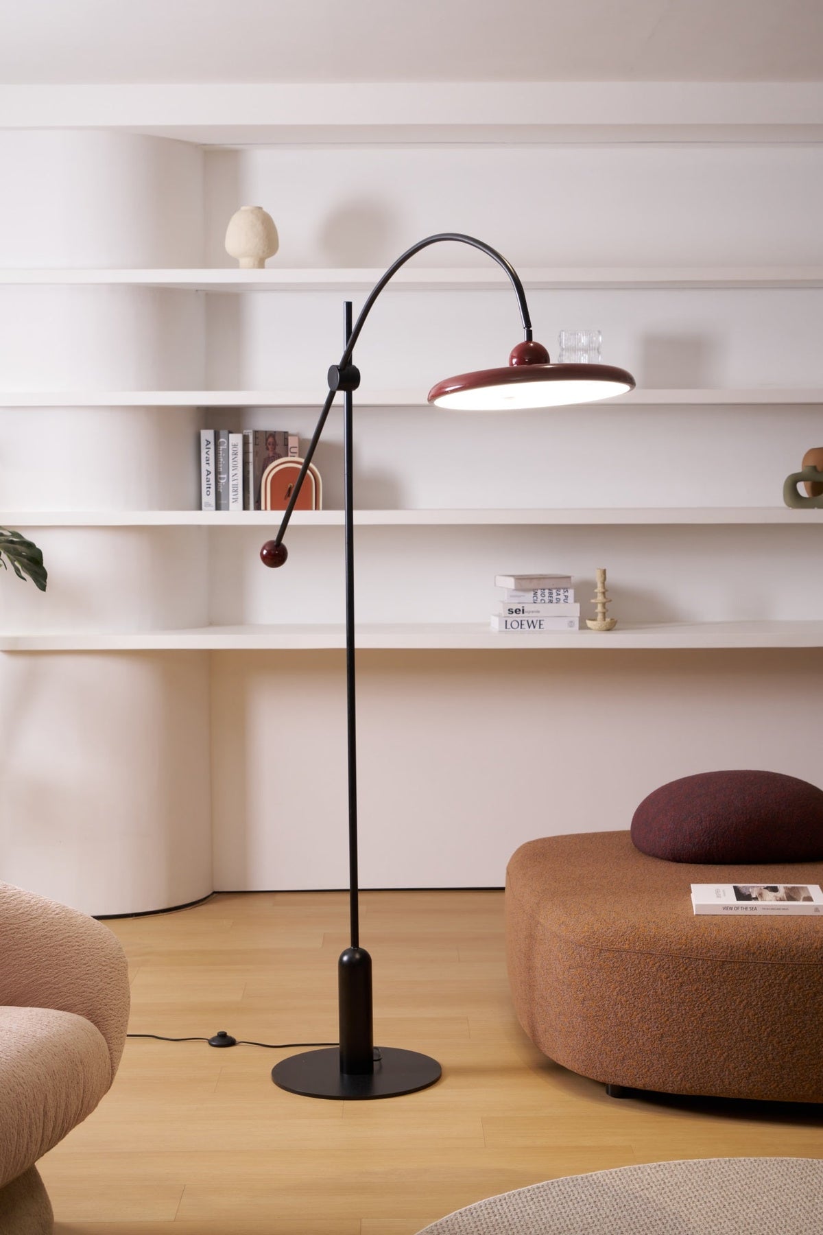 Arc moderne gulvlampe