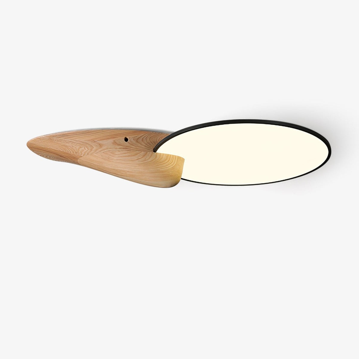 Zovenel eksklusiv loftlampe i træ med elegant spidsdesign