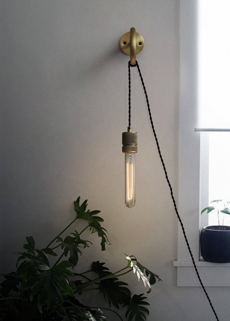 Candeeiro de parede de vidro minimalista elegante Evmaror