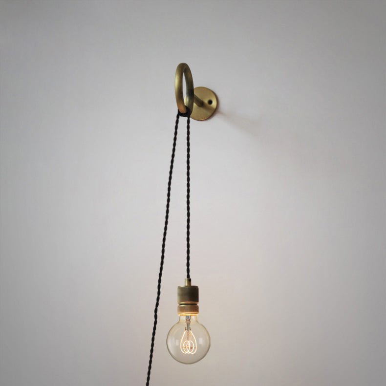 Candeeiro de parede de vidro minimalista elegante Evmaror