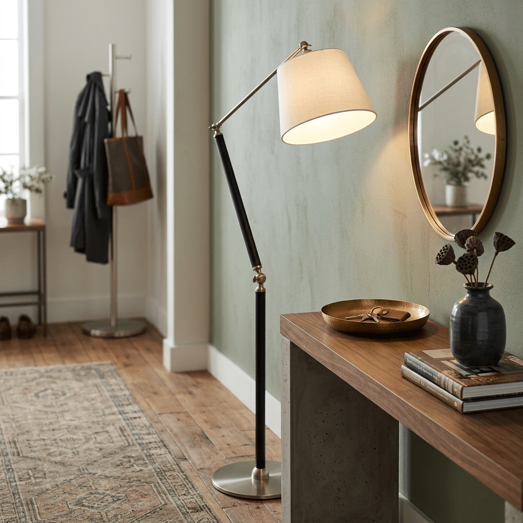 Veyron golvlampa med justerbar arm