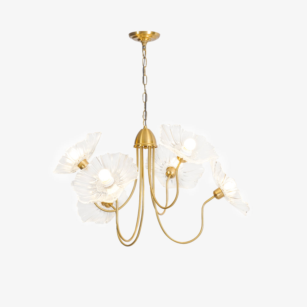 Calia Glass Chandelier