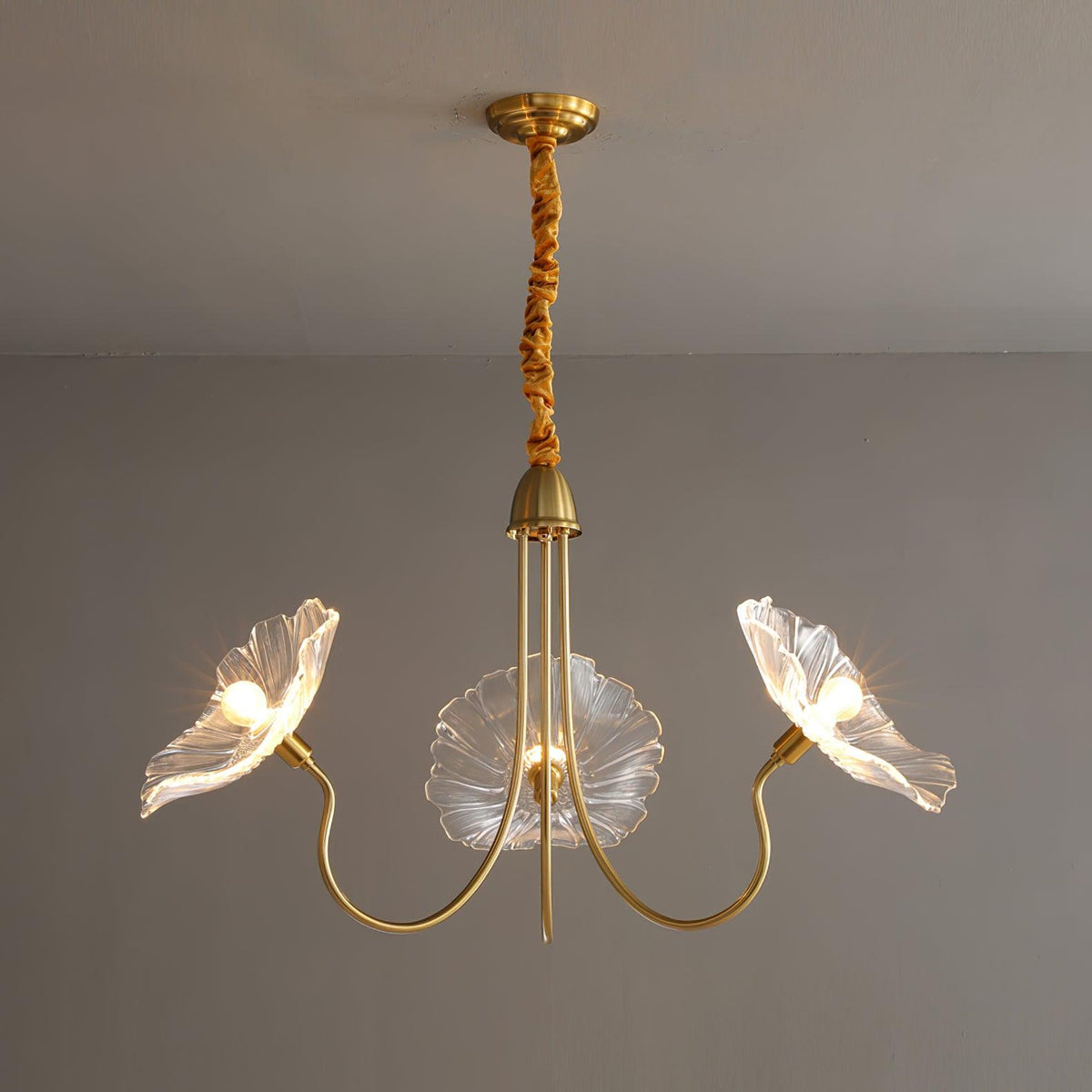 Calia Glass Chandelier