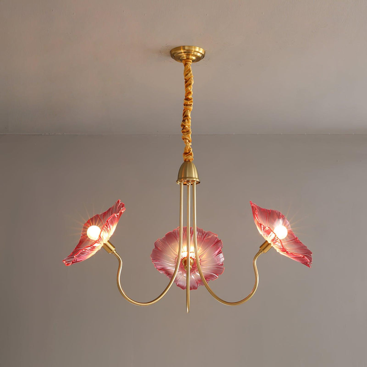 Calia Glass Chandelier