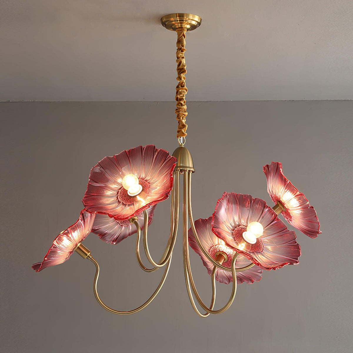 Calia Glass Chandelier