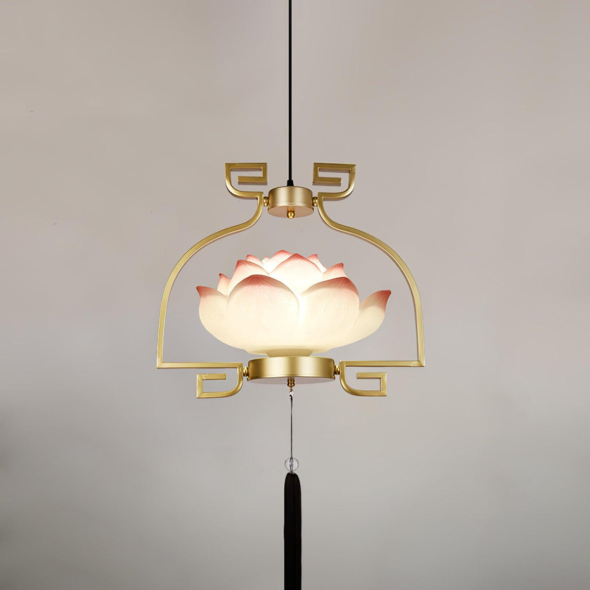 Candeeiro de teto de resina oriental Baya