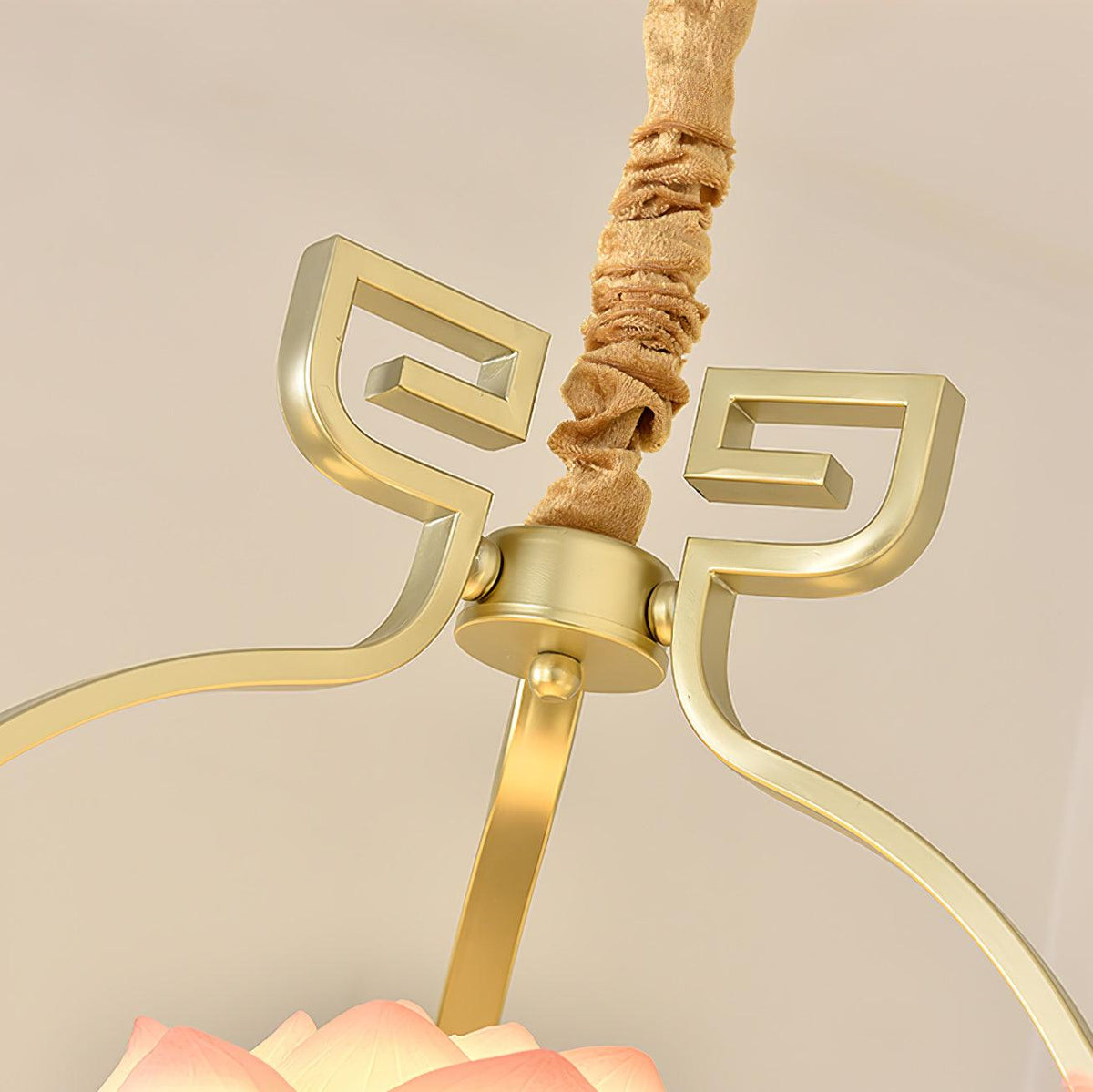 Candeeiro de teto de resina oriental Baya