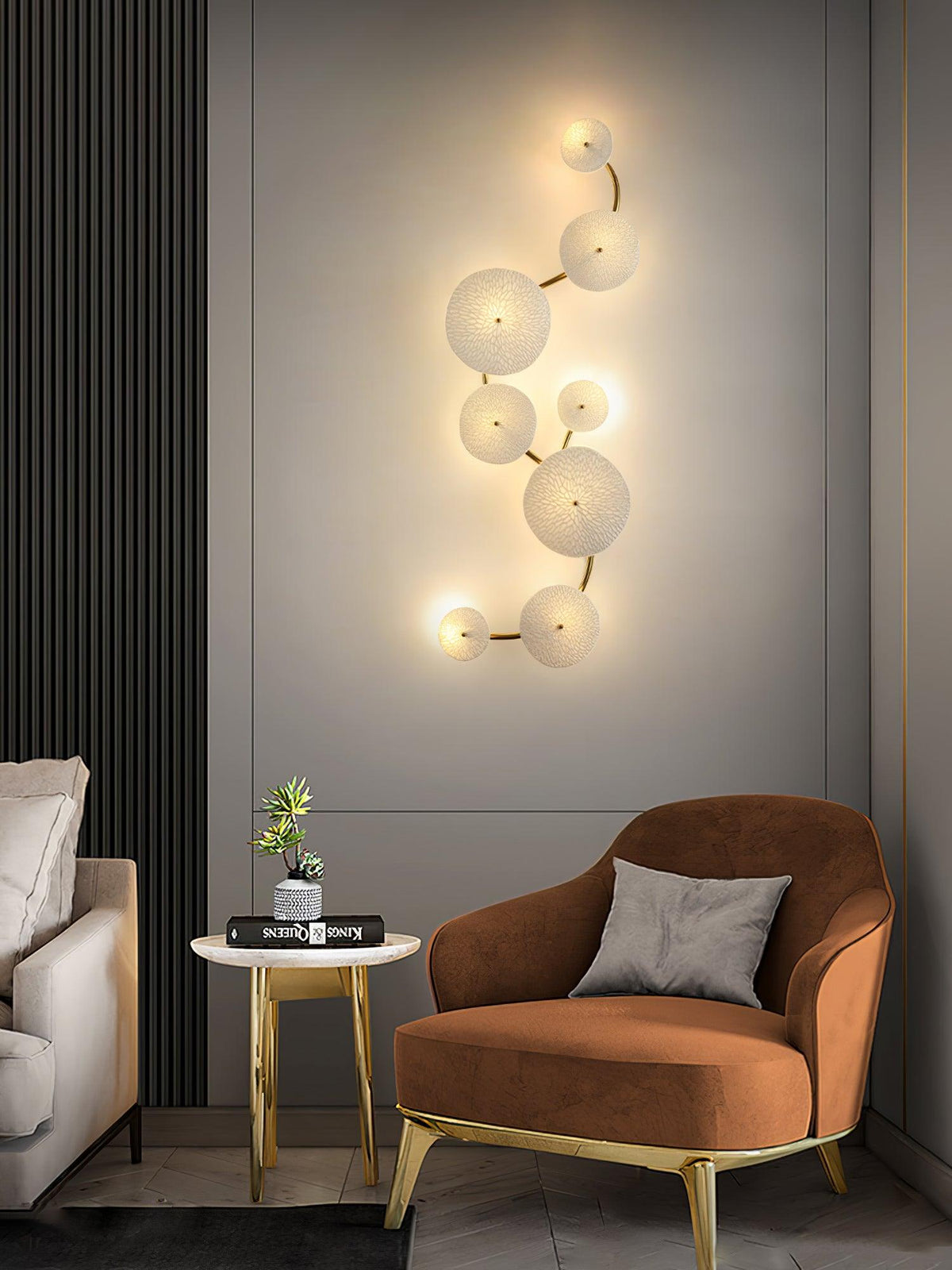 Jesse Elegance Nordic Art Petal Wall Lamp