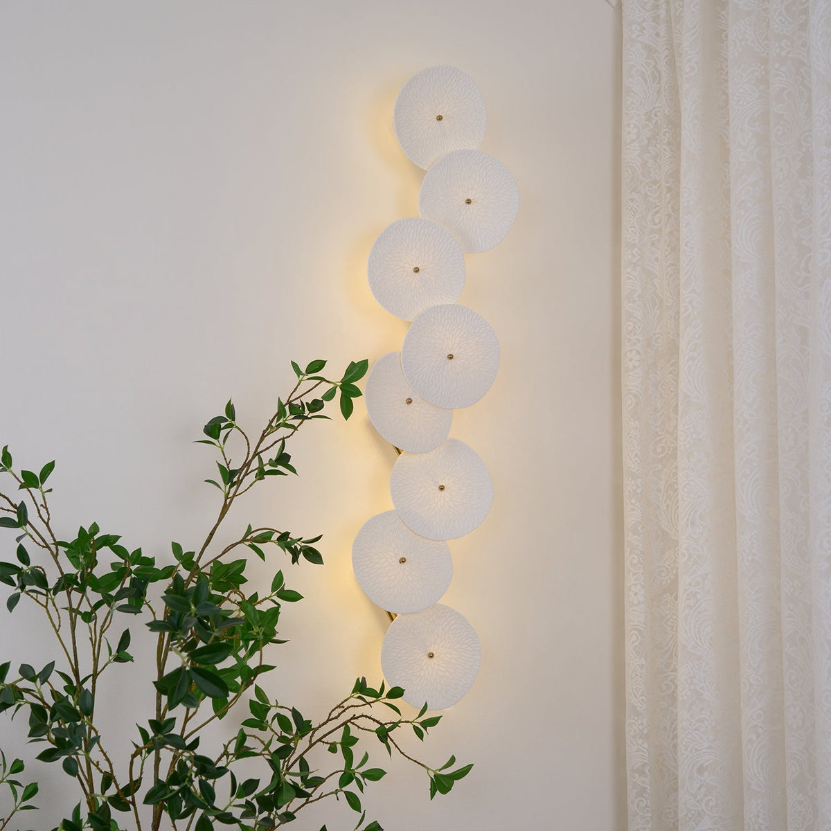 Jesse Elegance Nordic Art Petal Wall Lamp